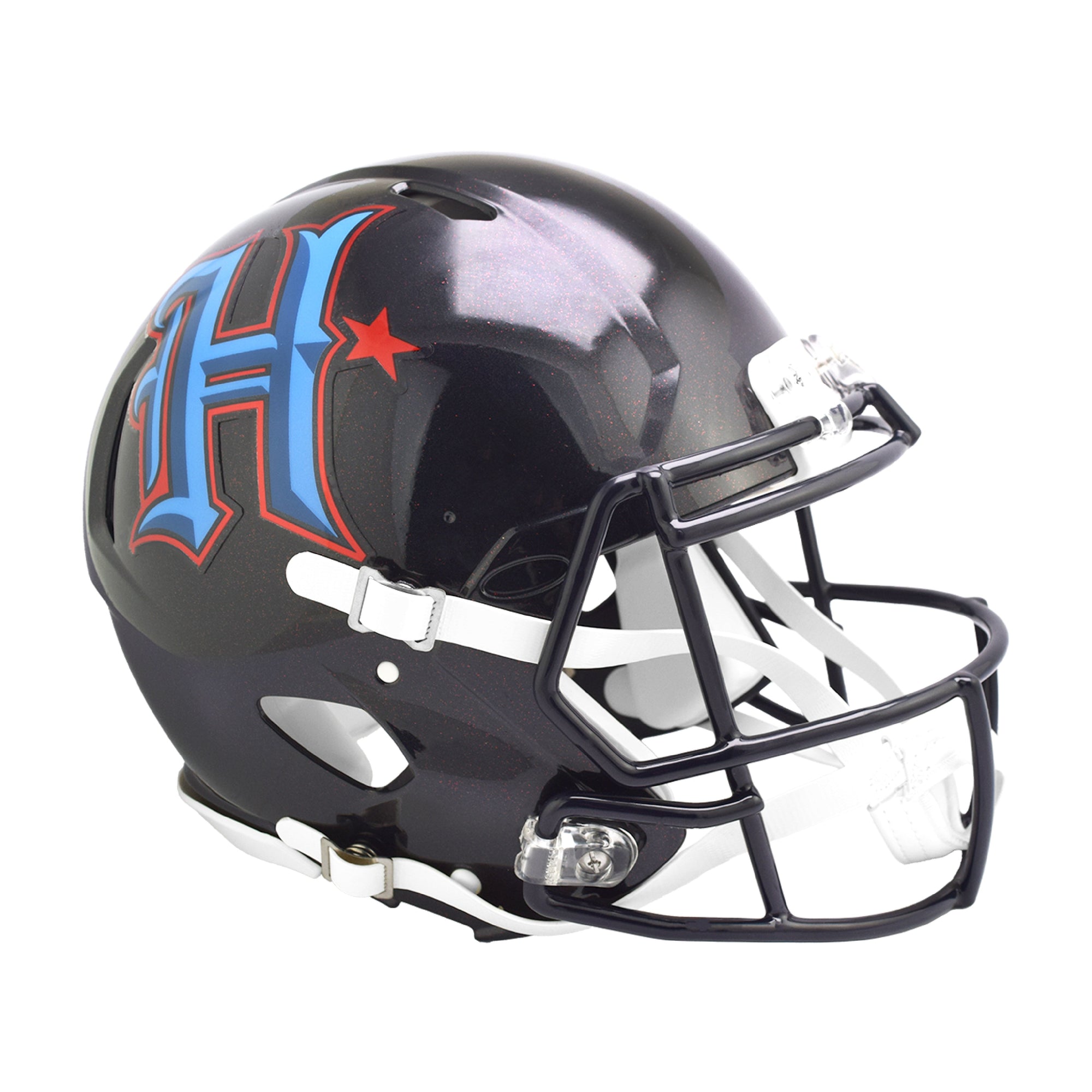 HOUSTON TEXANS Riddell 2024 On-Field Alternate #2 Speed Authentic F/S  Football Helmet