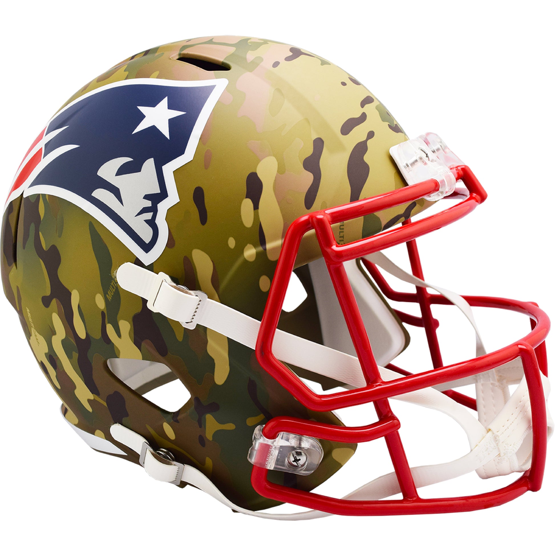 camo football helmet for sale New England Patriots CAMO Full Size Replica Football Helmet