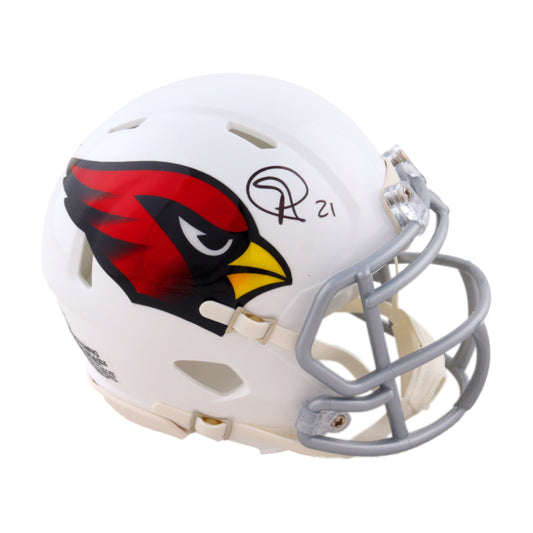 Patrick Peterson Signed Cardinals Mini Helmet - Beckett