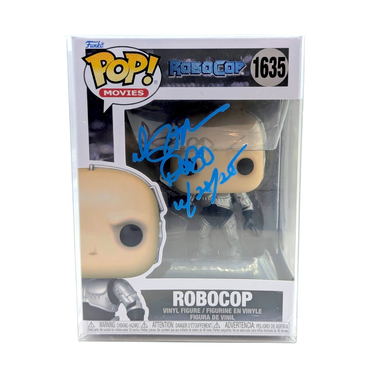 Peter Weller Signed "Robocop" #1635 Funko Pop - JSA