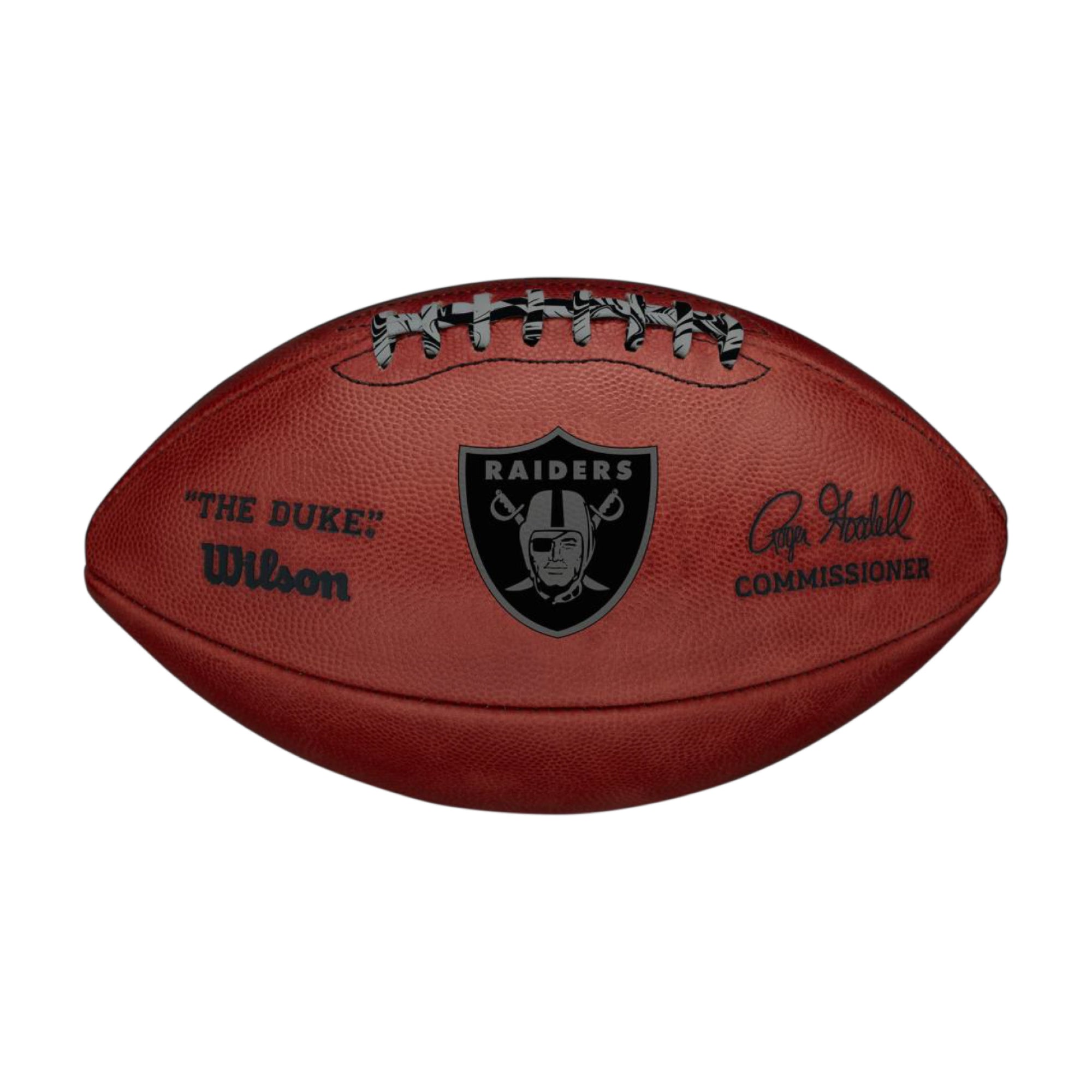 Las Vegas Raiders Metallic Duke Football