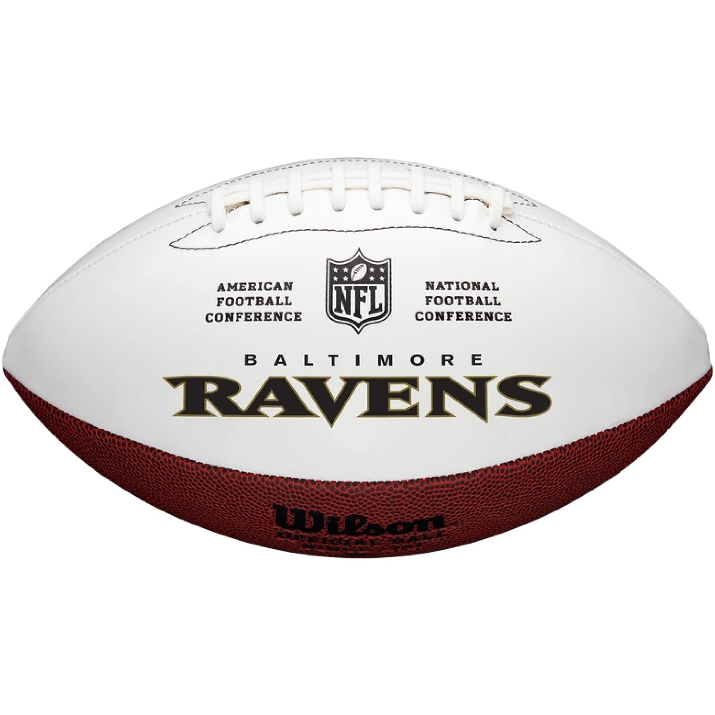 Baltimore Ravens Embroidered Logo Autograph Edition Football