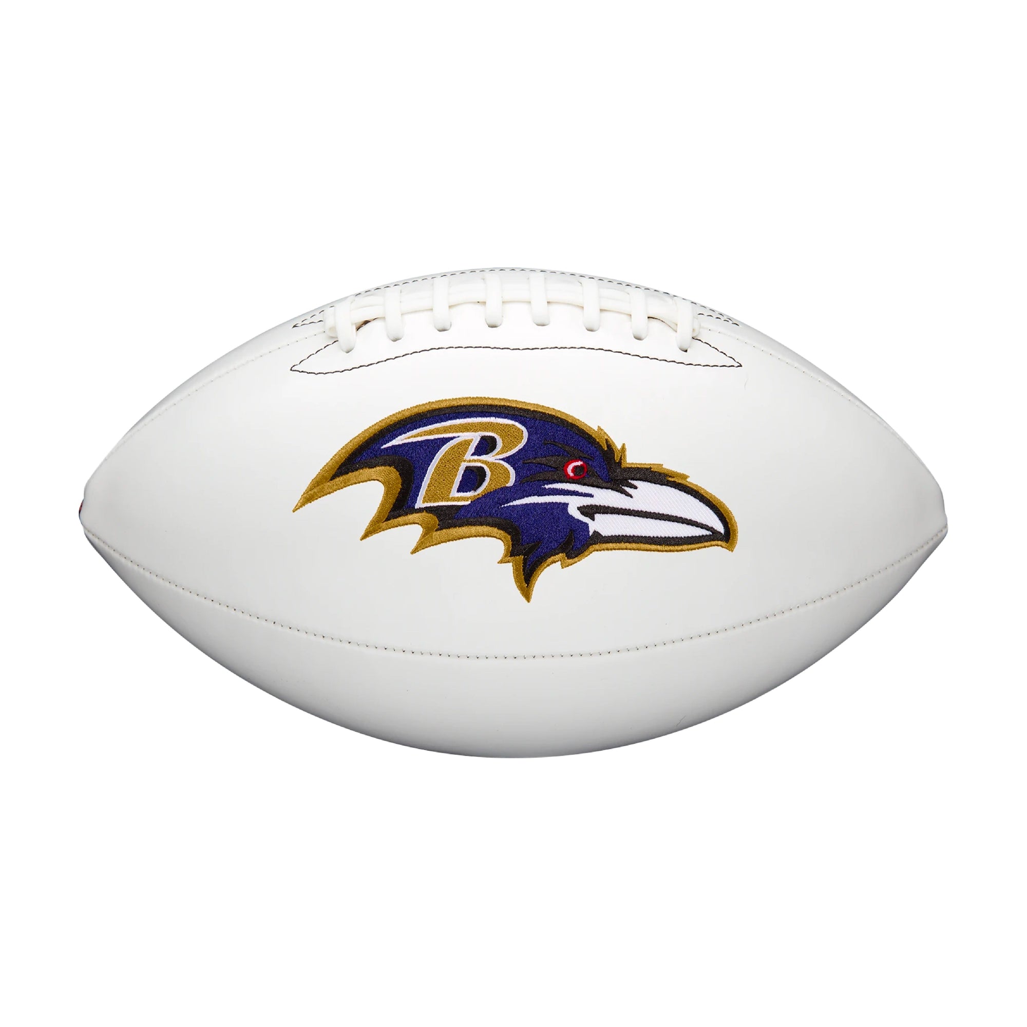 Baltimore Ravens Embroidered Logo Autograph Edition Football