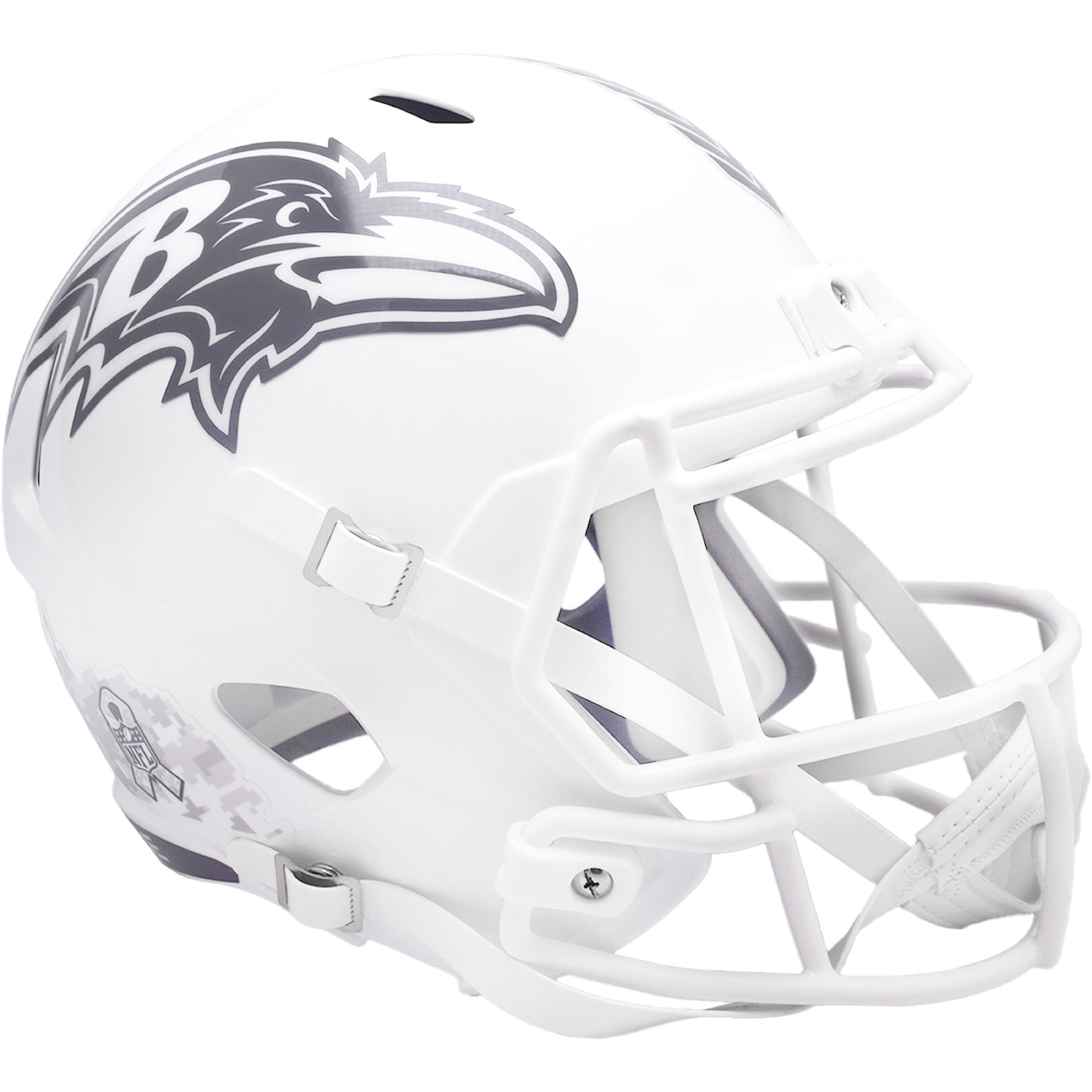 Baltimore Ravens 2024 Salute to Service Riddell Speed Replica Football Helmet