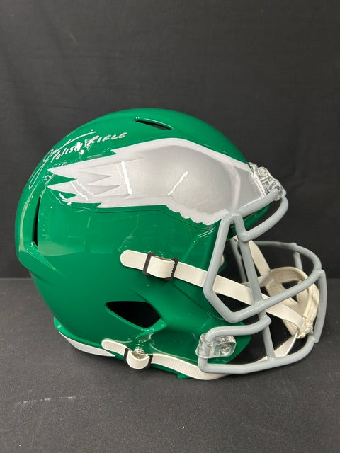 Ron Jaworski "Polish Rifle" Philadelphia Eagles Autographed FS Replica Helmet