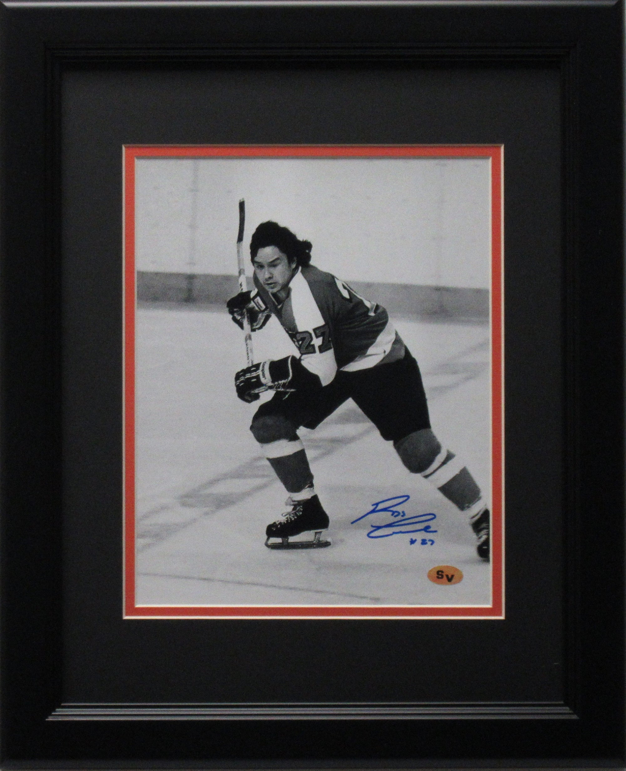 Reggie Leach Philadelphia Flyers Autographed 8x10 Photo Framed