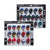 Riddell 32 Piece NHL Helmet Tracker Set - gumball size helmets - All NHL current Logo's - New 2023 Set