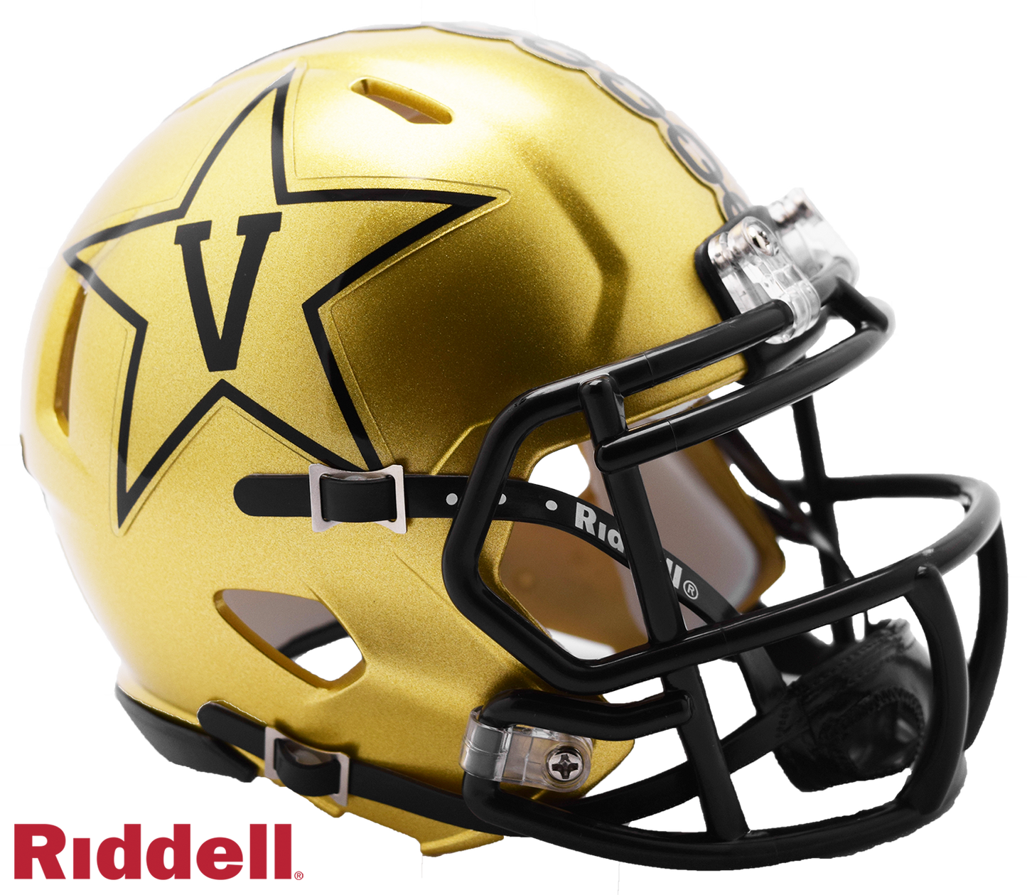 Vanderbilt Commodores Gold Speed Mini Football Helmet