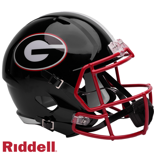 Georgia Bulldogs "Black" Speed F/S Replica Football Helmet