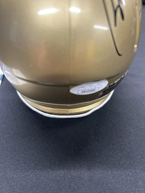 Rudy Ruettiger Notre Dame Autographed Mini Helmet