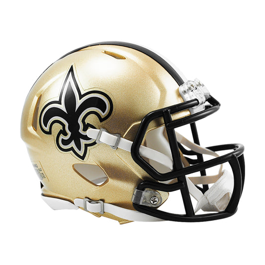 New Orleans Saints Riddell Speed Mini Football Helmet