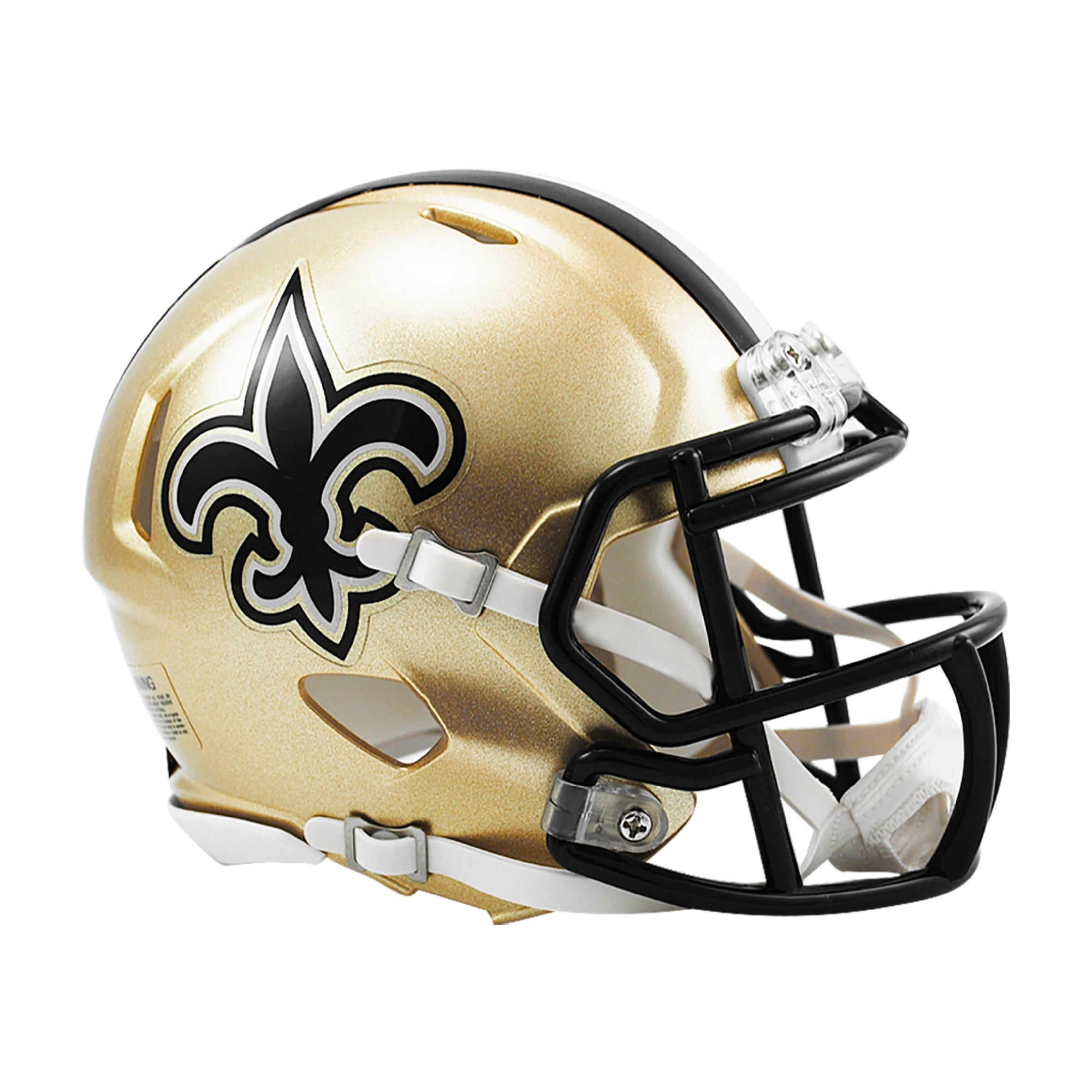 New Orleans Saints Riddell Speed Mini Football Helmet