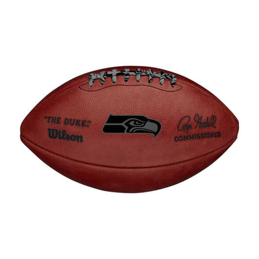 Seattle Seahawks Metallic Duke Football