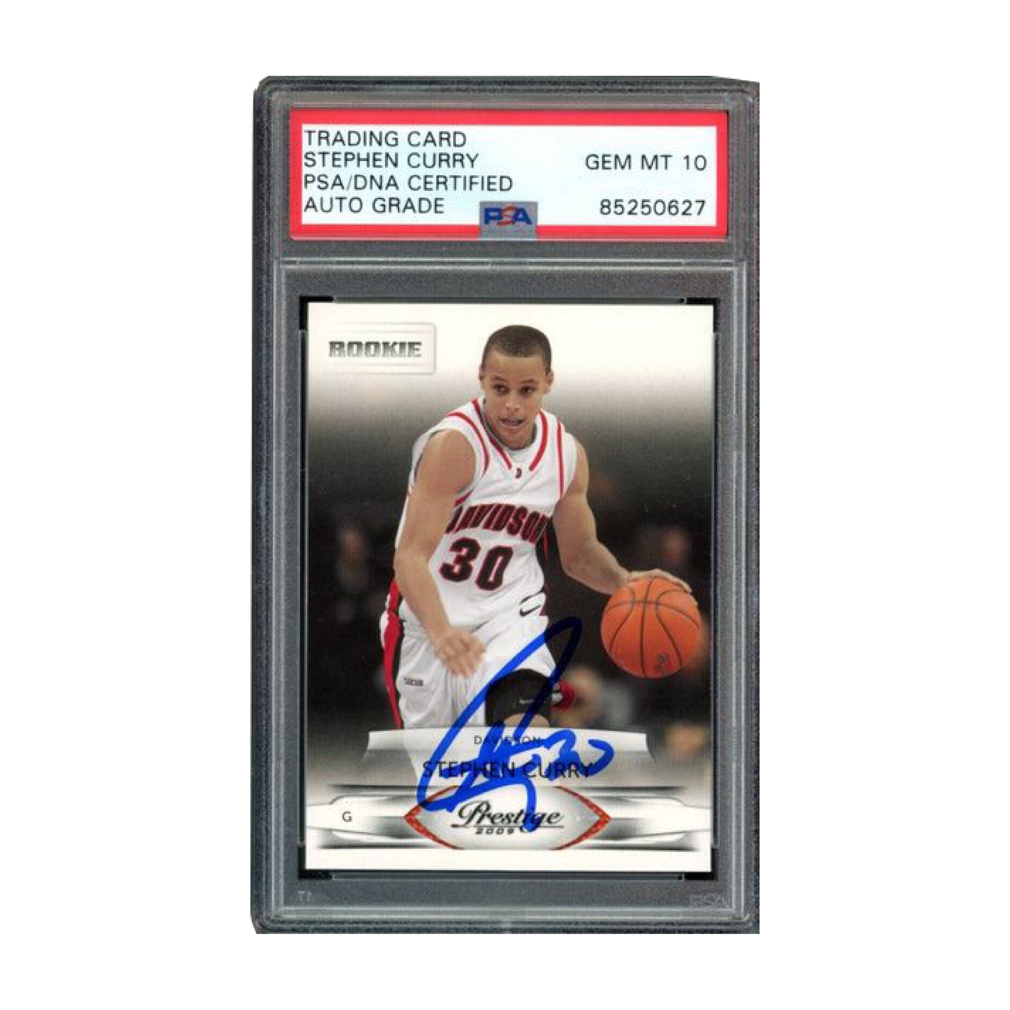 Stephen Curry 2009 Panini #230 PSA/DNA 10 Auto