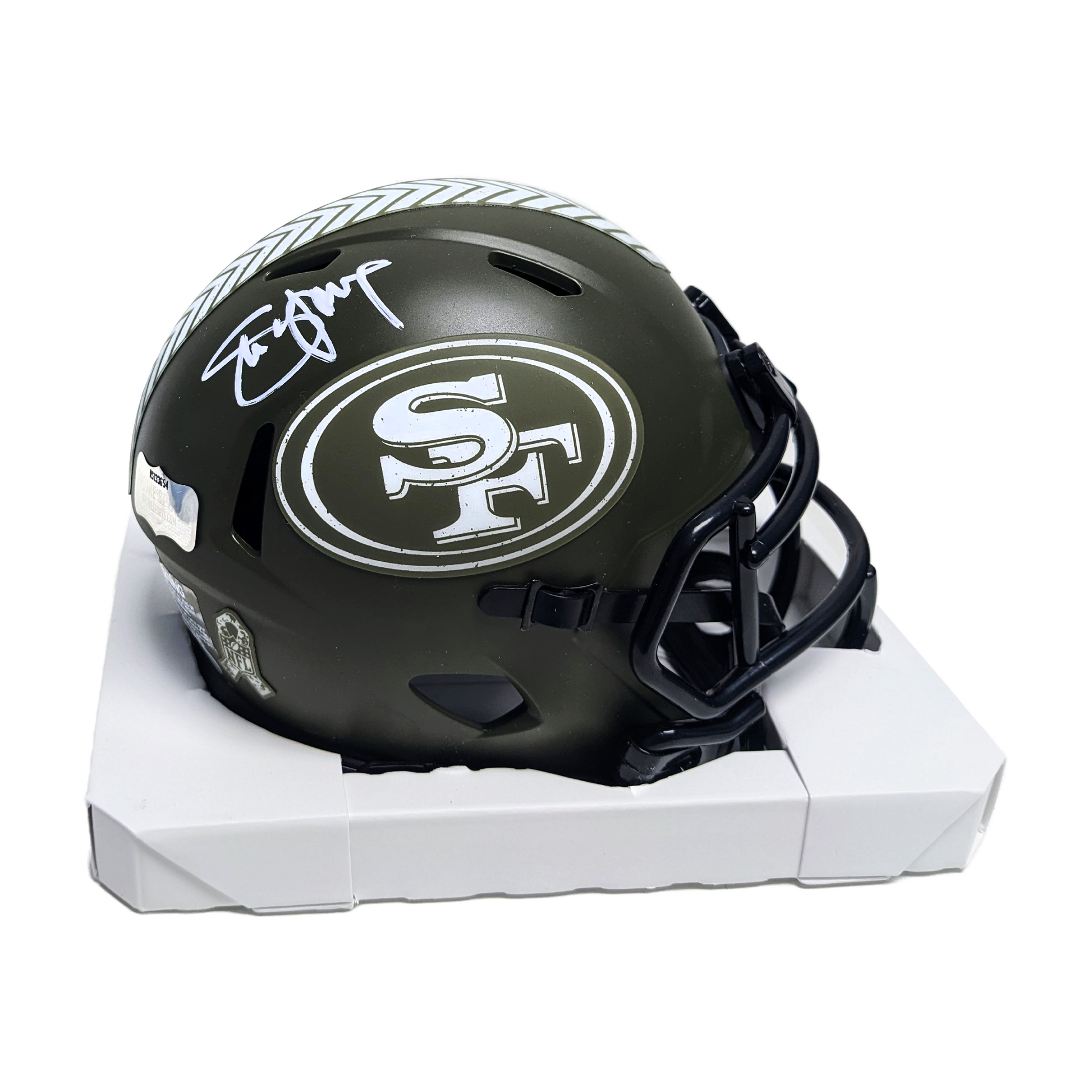 Steve Young Autographed Hand Signed Riddell San Francisco 49ers Salute – Sports Vault Shop Steve Young Autographed Hand Signed Riddell San Francisco 49ers Salute – Sports Vault Shop