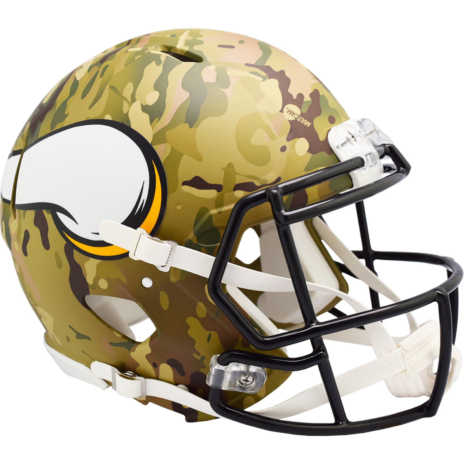 Minnesota Vikings CAMO Full Size Authentic Football Helmet – Sports Vault Shop