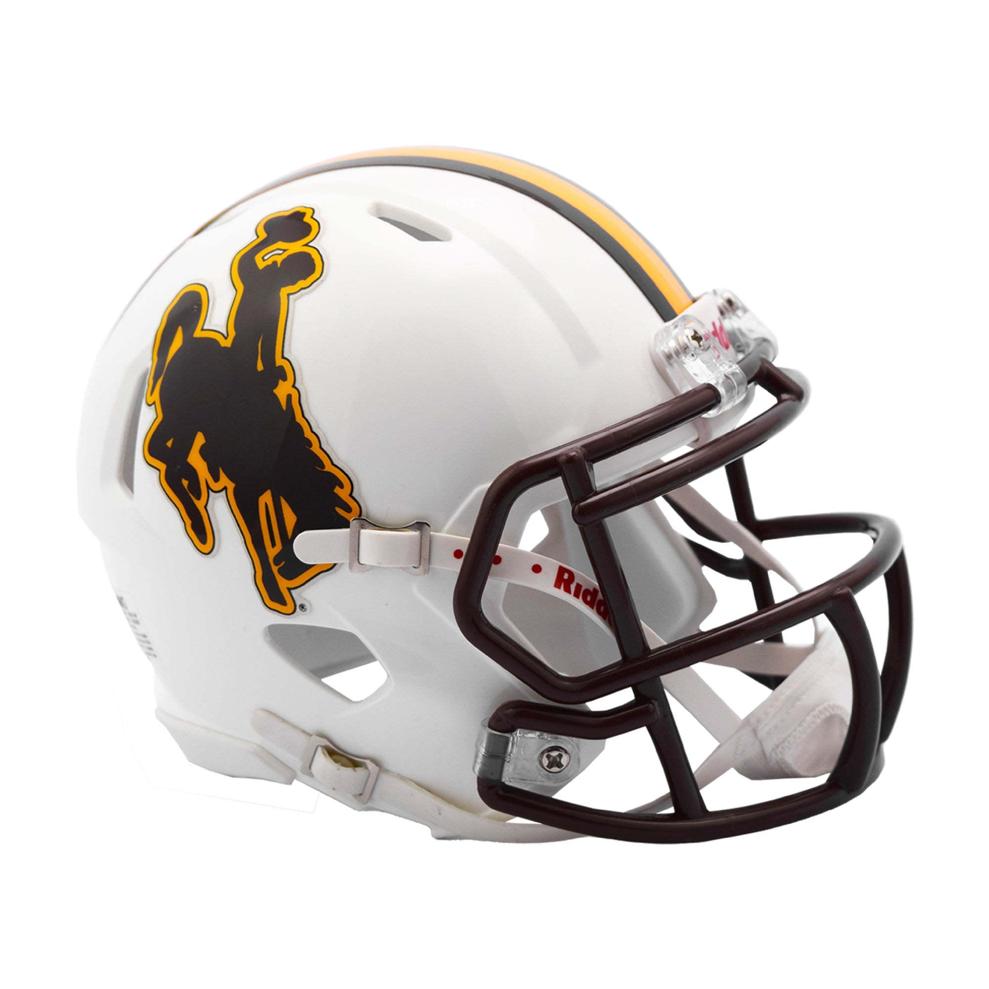 Wyoming Cowboys Riddell Speed Mini Football Helmet