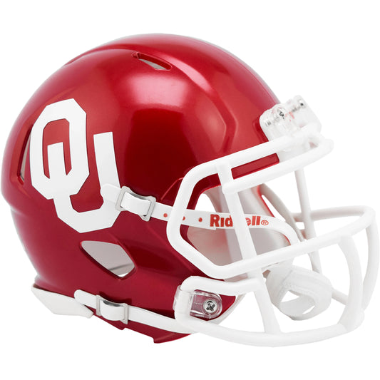 Oklahoma Sooners Primary Speed Mini Football Helmet