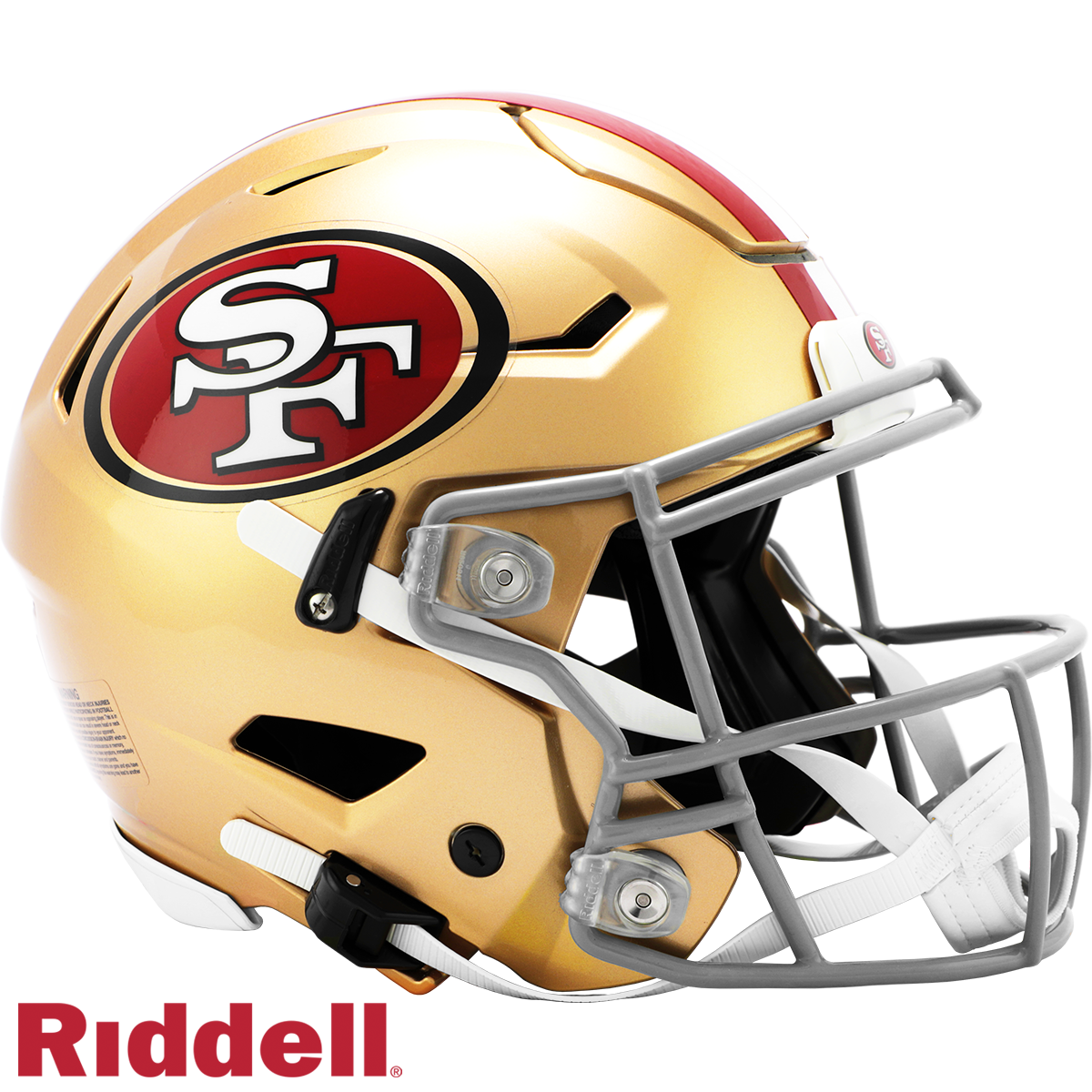 San Francisco 49ers Primary F/S SpeedFlex Football Helmet