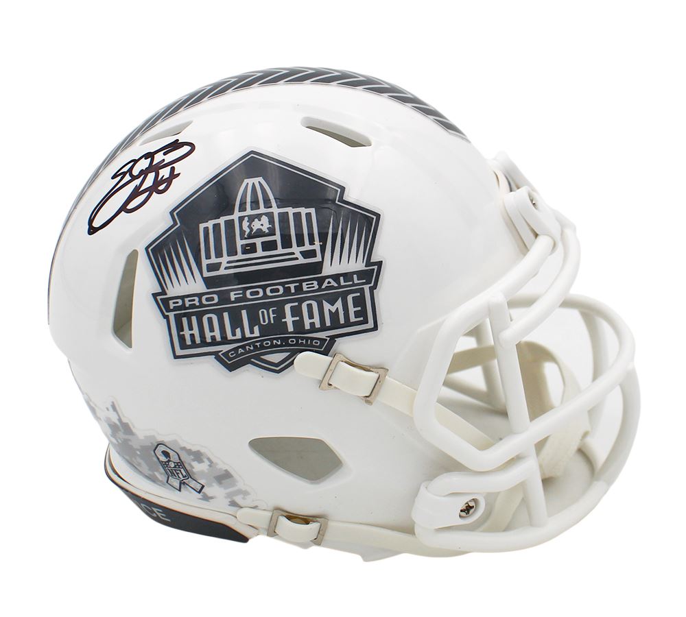 Emmitt Smith Autographed Hall Of Fame Speed Mini Helmet – Sports Vault Shop