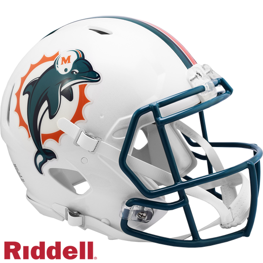 Miami Dolphins T/B(97-12) Speed F/S Authentic Football Helmet