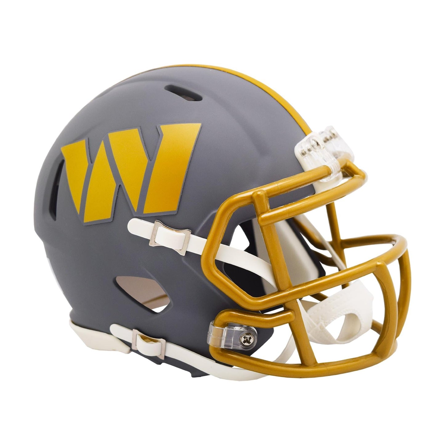 Washington Commanders SLATE Mini Football Helmet