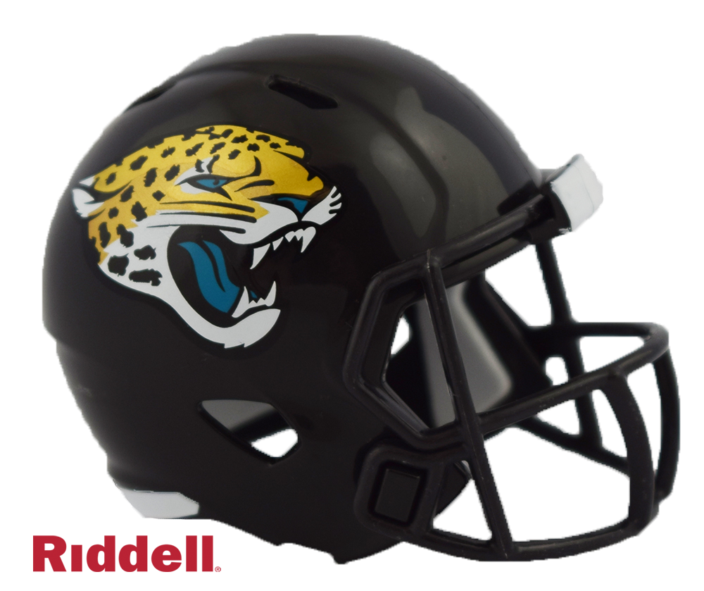 Jacksonville Jaguars Party Pack Riddell Speed Pocket Pro Mini Helmets - Qty 16