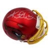 Kurt Warner Autographed Cardnials Blaze Mini Helmet - Fanatics Auth