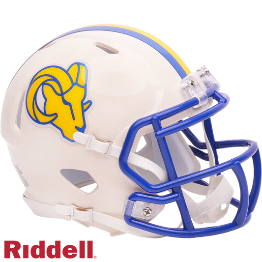 Los Angeles Rams Retro Speed Mini Football Helmet