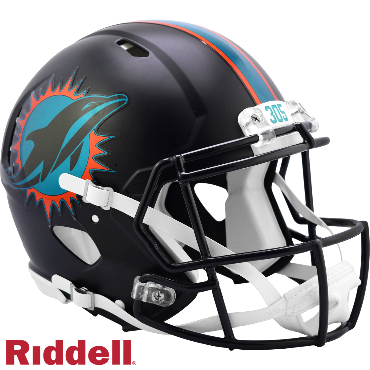 Miami Dolphins Rivalry Speed F/S Authentic Football Helmet