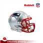 New England Patriots Primary Speed Mini Football Helmet