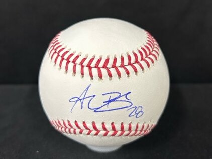 Alec Bohm Philadelphia Phillies Autographed OMLB Baseball