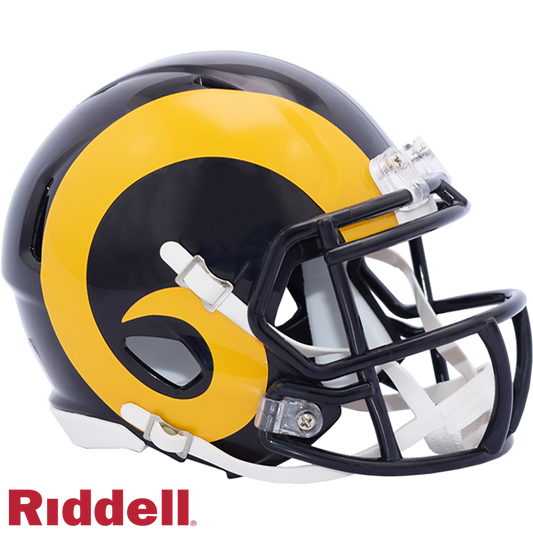 Los Angeles Rams T/B(81-99) Speed Mini Football Helmet