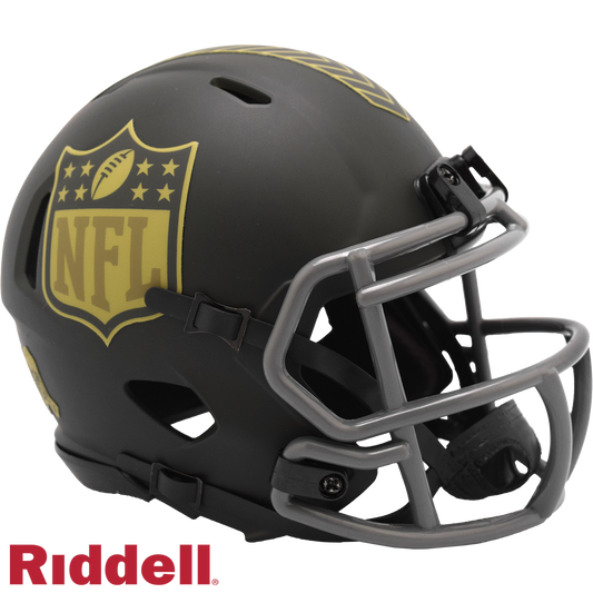 NFL Shield Salute To Service 2025 Mini Football Helmet