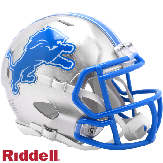 Detroit Lions Primary Speed Mini Football Helmet