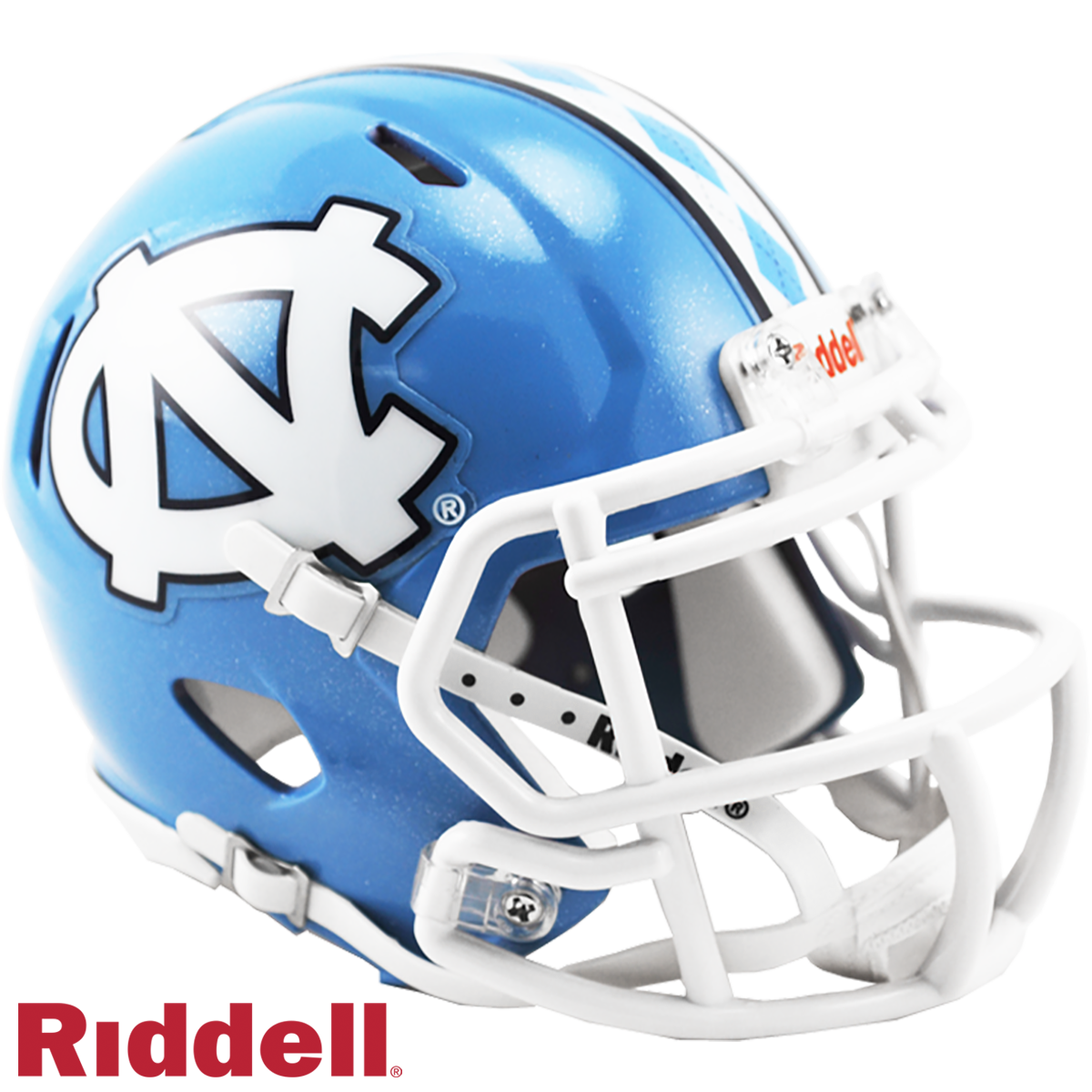 North Carolina Tar Heels Primary Speed Mini Football Helmet