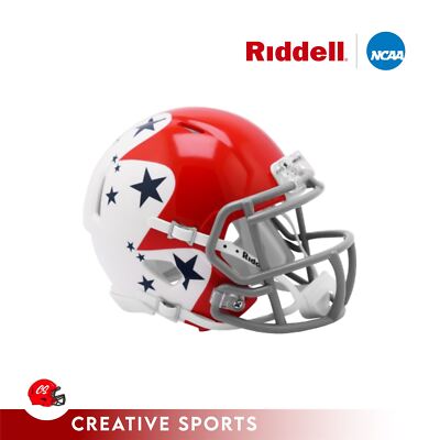 Air Force Red, White and Blue Limited Edition NCAA Mini Speed Football Helmet