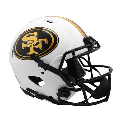 San Francisco 49ers LUNAR Full Size Authentic Football Helmet