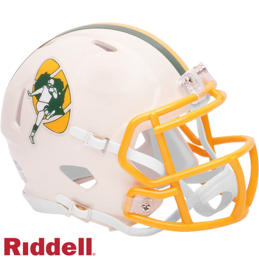 Green Bay Packers Retro Speed Mini Football Helmet