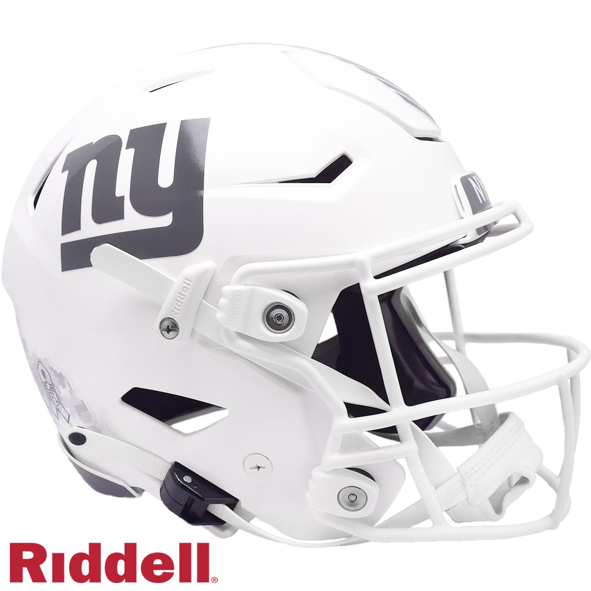 New York Giants 2024 Salute to Service Riddell SpeedFlex Authentic Football Helmet