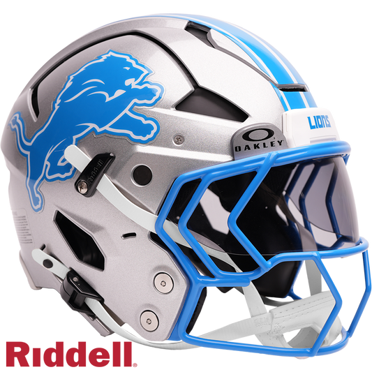 Detroit Lions Primary F/S Axiom Football Helmet