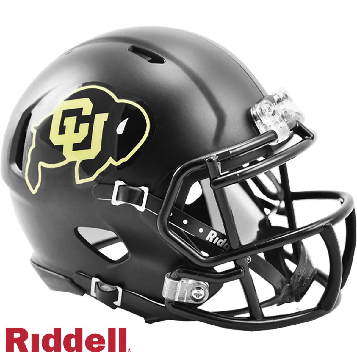 Colorado Buffaloes Black Mini Football Helmet