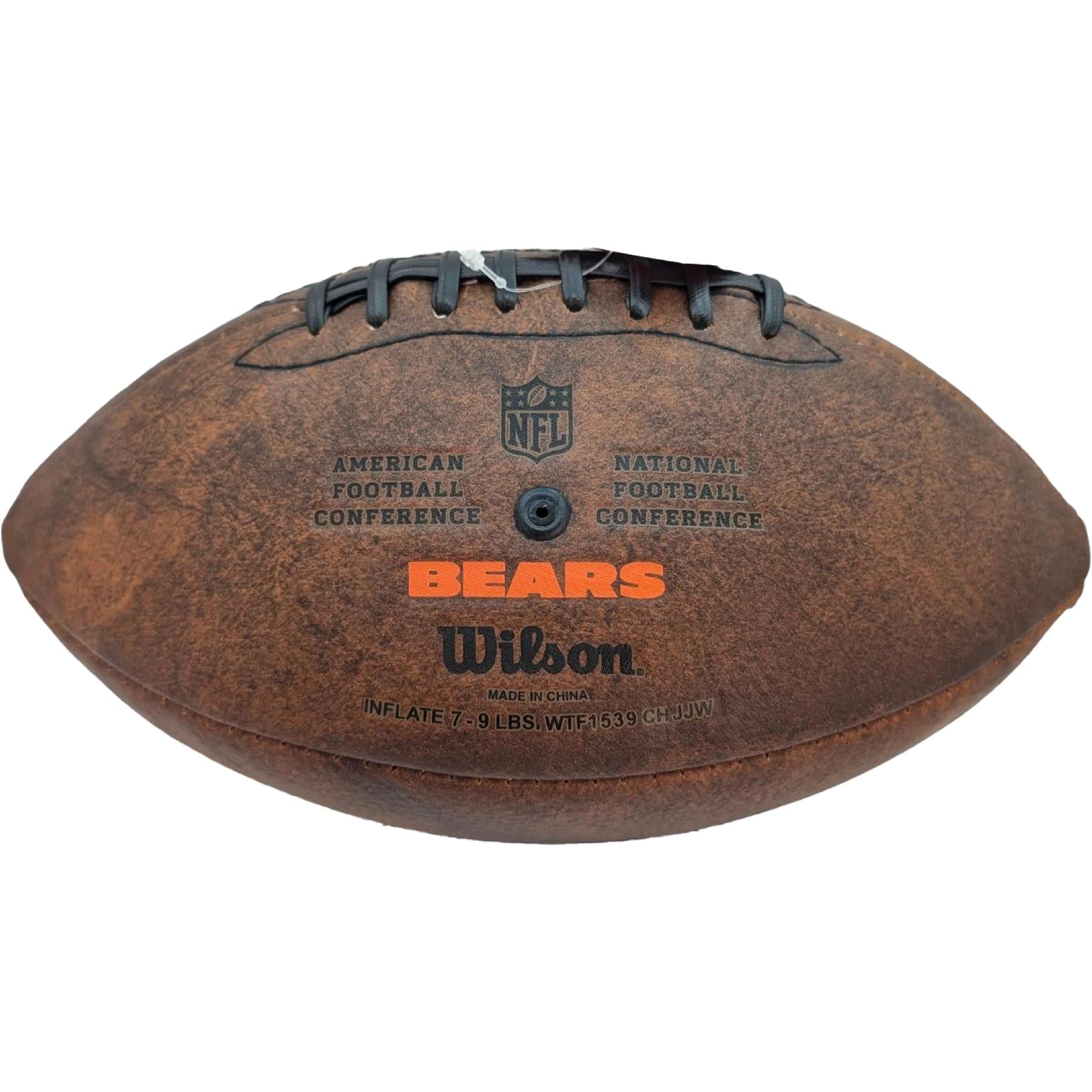 Chicago Bears Wilson Junior Size Throwback Football NFL