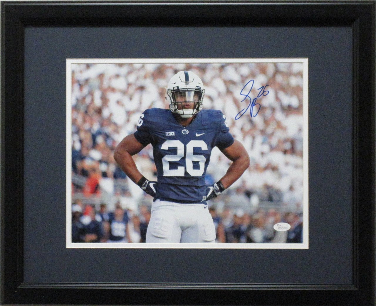 Saquon Barkley Penn State Nittany Lions Autographed 11x14 Photo Framed