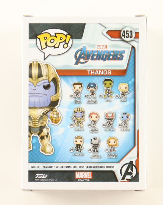 Josh Brolin Signed "Avengers" #453 Thanos Bobble-Head Funko Pop! - ACOA