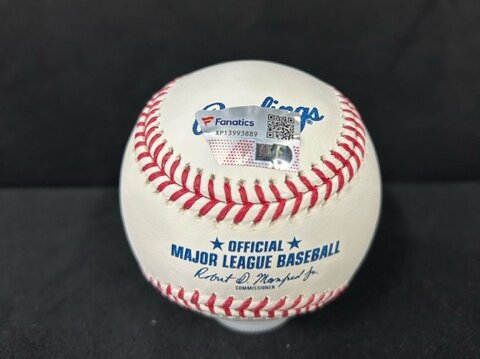 Bryson Stott Philadelphia Phillies Autographed OMLB Baseball