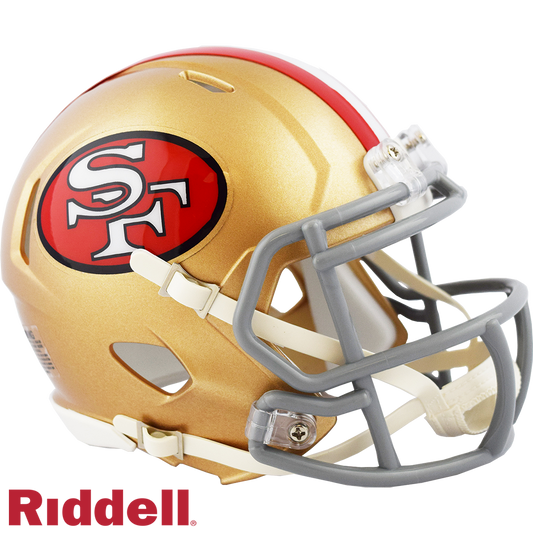 San Francisco 49ers T/B(64-95) Speed Mini Football Helmet