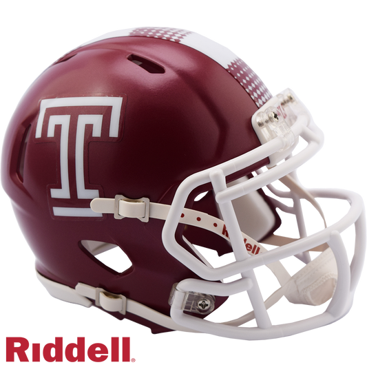 Temple Primary Speed Mini Football Helmet