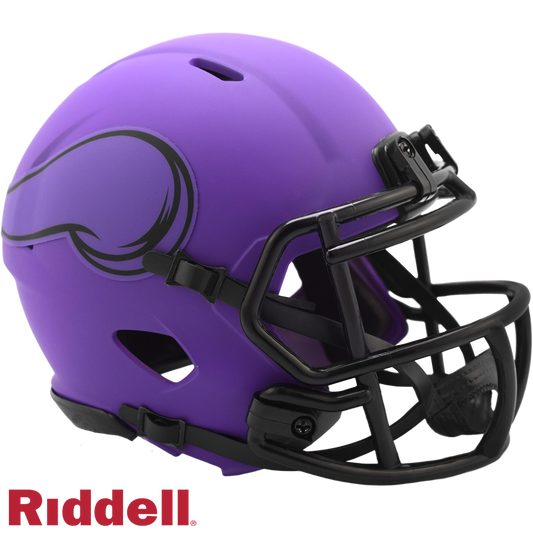 Minnesota Vikings Rave Speed Mini Football Helmet