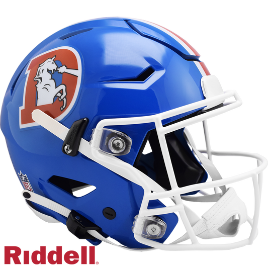 Denver Broncos T/B(75-96) F/S Speedflex Football Helmet